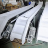304 Stainless Steel Frame Inclined Conveyor with Modular Plastic Belt