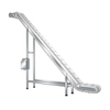 304 Stainless Steel Frame Inclined Conveyor with Modular Plastic Belt